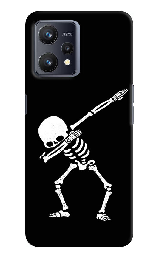 Dabbing Skeleton Art Realme 9 4G Hard Case Back Cover by Casekaro