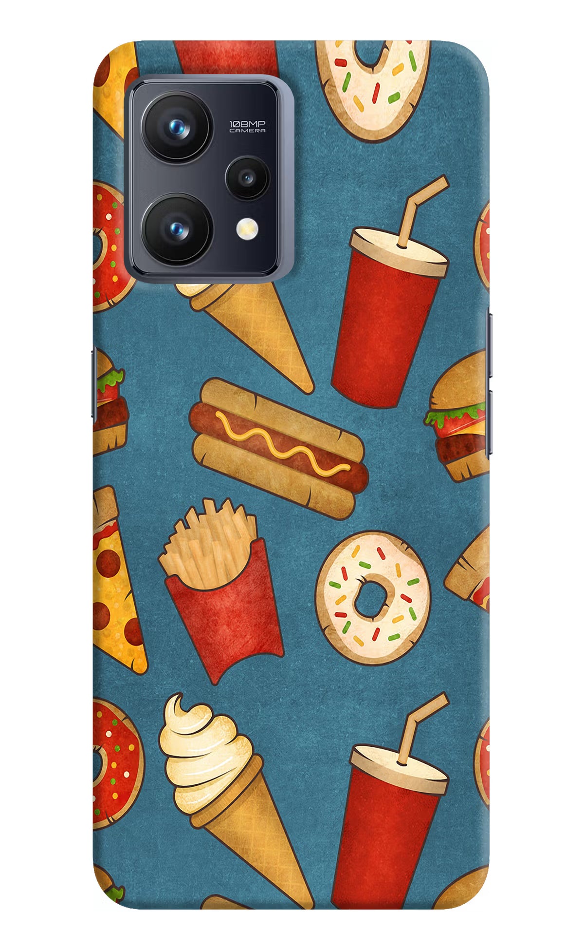 Foodie Realme 9 4G Hard Case Back Cover by Casekaro