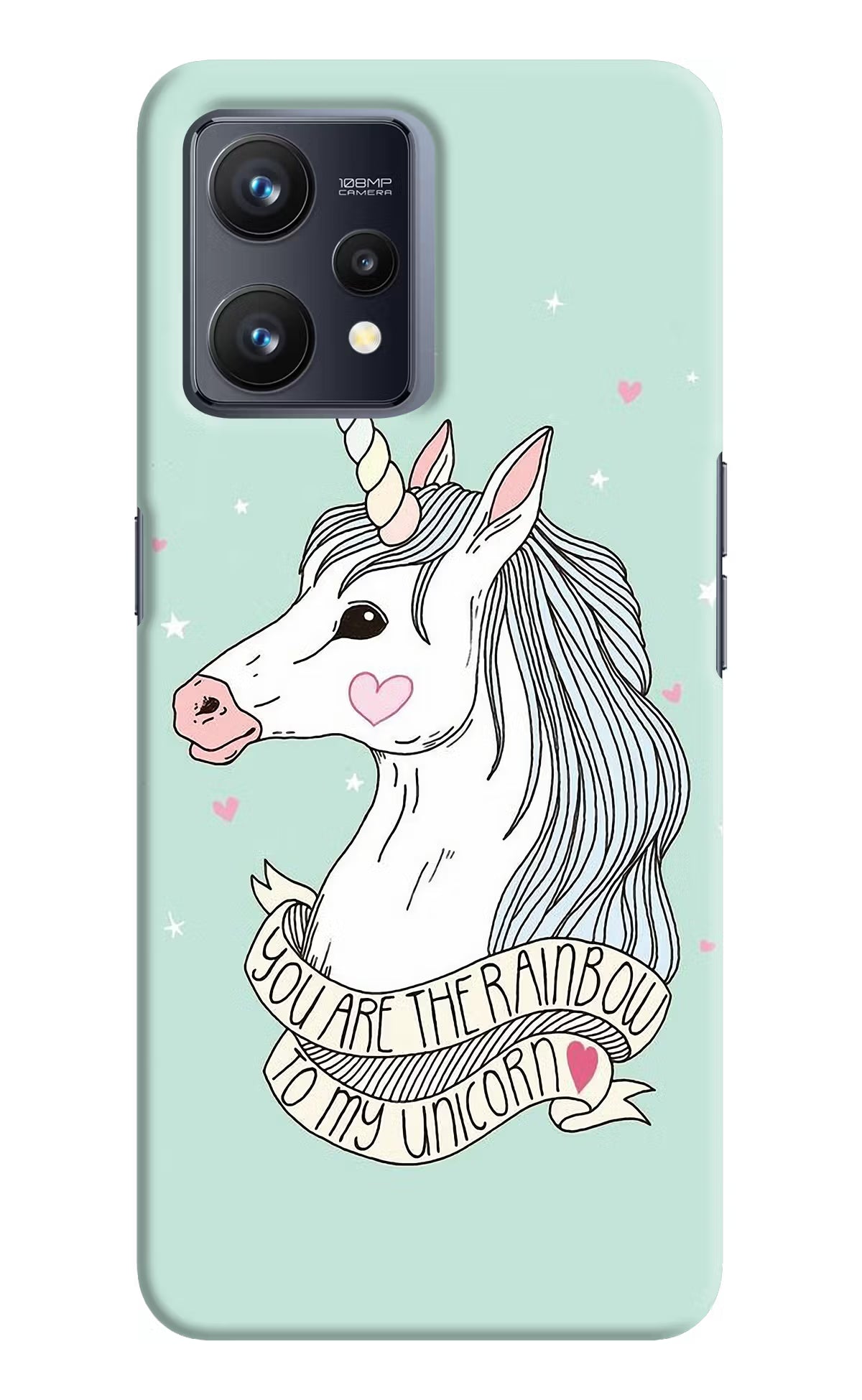 Unicorn Wallpaper Realme 9 4G Hard Case Back Cover by Casekaro
