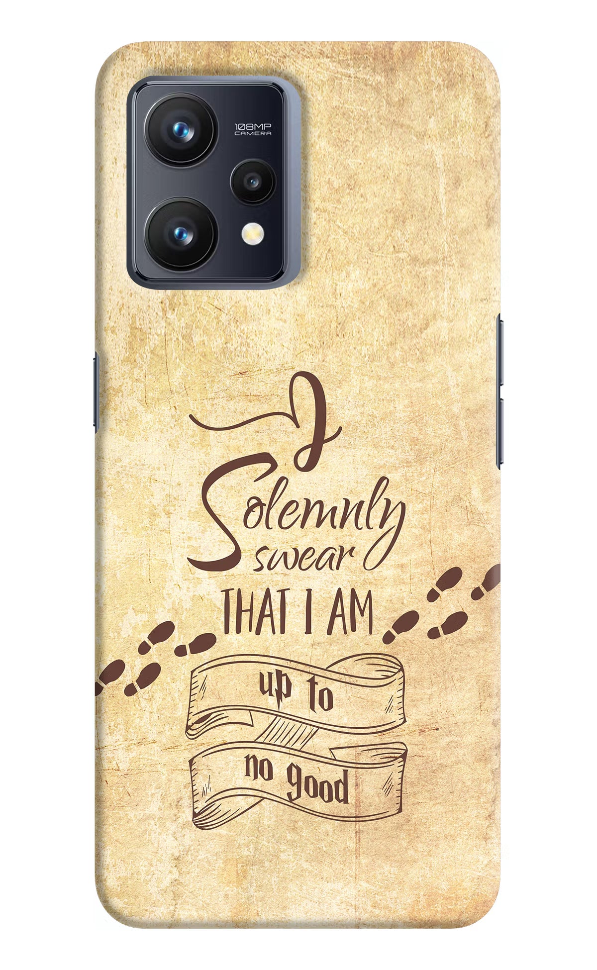 I Solemnly swear that i up to no good Realme 9 4G Hard Case Back Cover by Casekaro