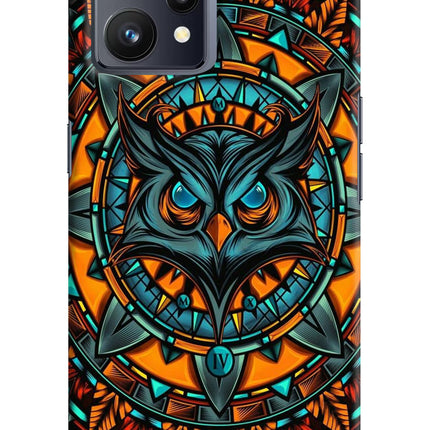 Angry Owl Art Realme 9 4G Hard Case Back Cover by Casekaro