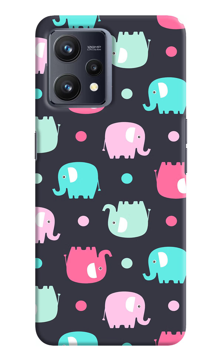 Elephants Realme 9 4G Back Cover, Hard case