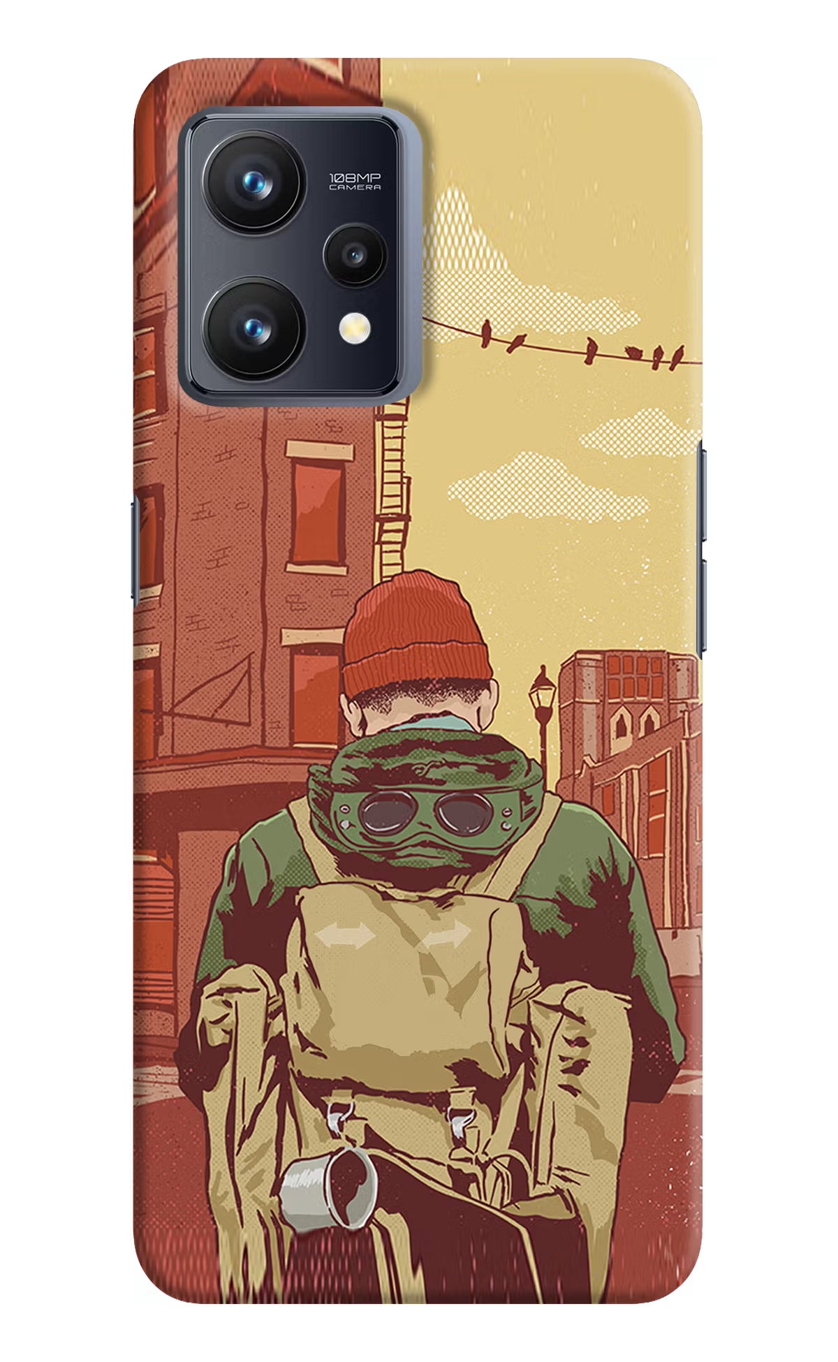 Adventurous Realme 9 4G Hard Case Back Cover by Casekaro