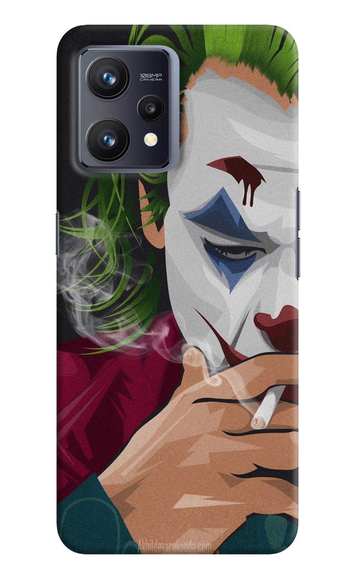 Joker Smoking Realme 9 4G Hard Case Back Cover by Casekaro