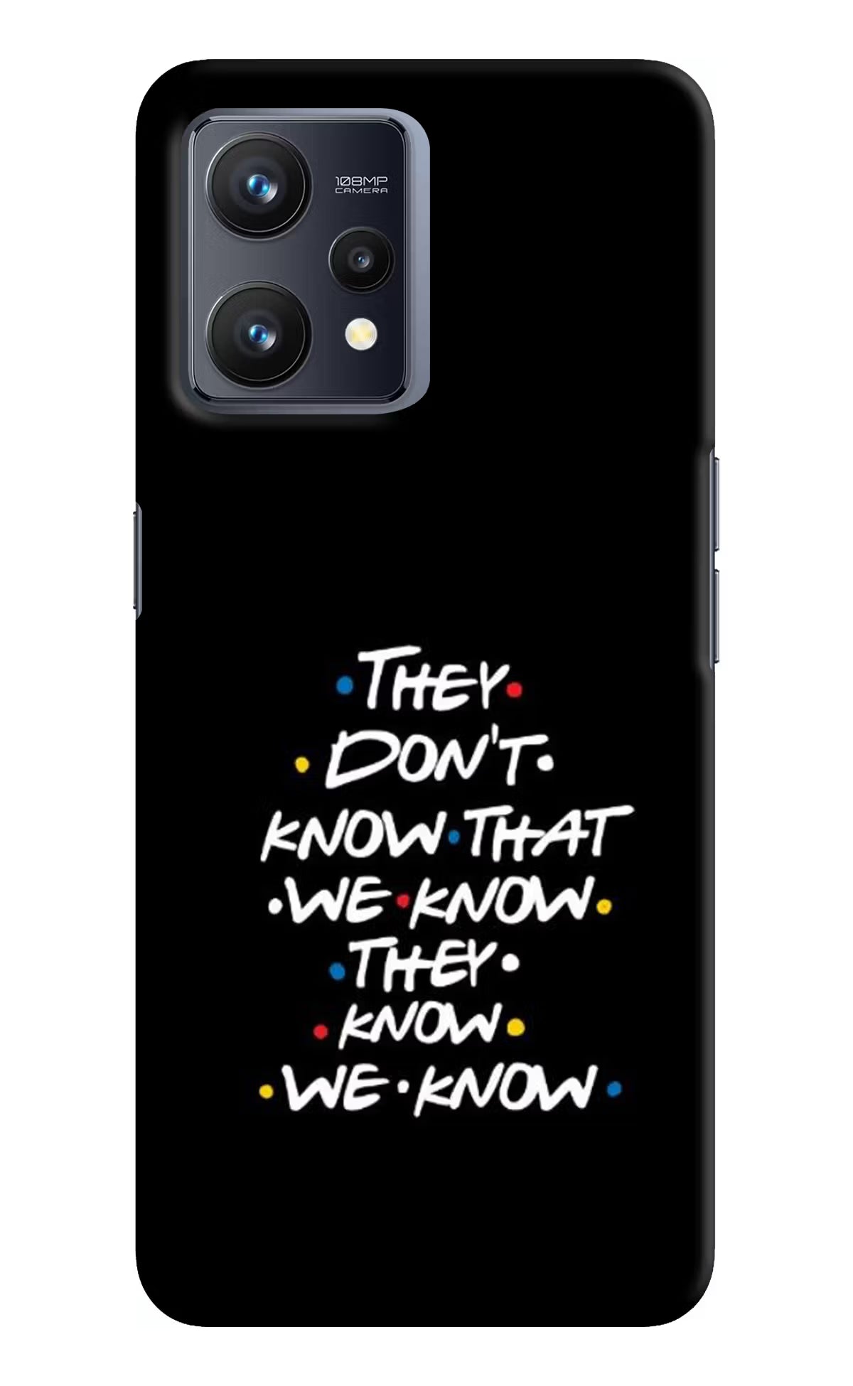 FRIENDS Dialogue Realme 9 4G Hard Case Back Cover by Casekaro