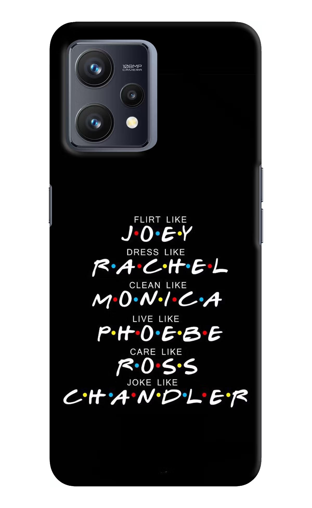 FRIENDS Character Realme 9 4G Hard Case Back Cover by Casekaro