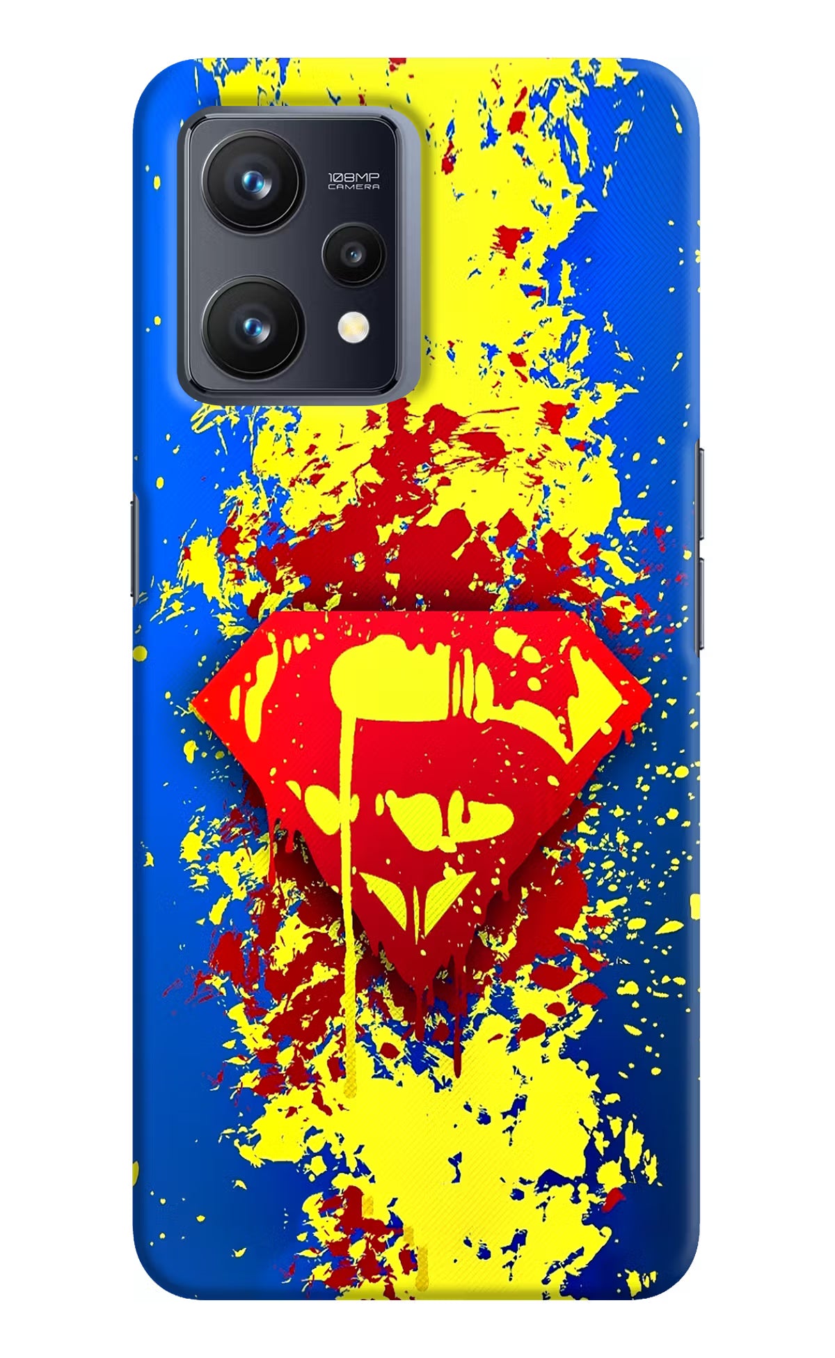 Superman logo Realme 9 4G Hard Case Back Cover by Casekaro