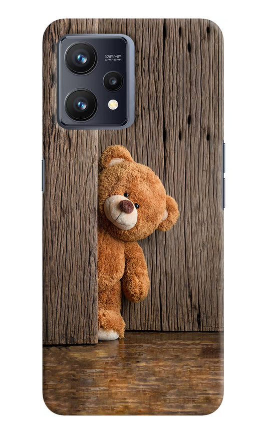 Teddy Wooden Realme 9 4G Hard Case Back Cover by Casekaro
