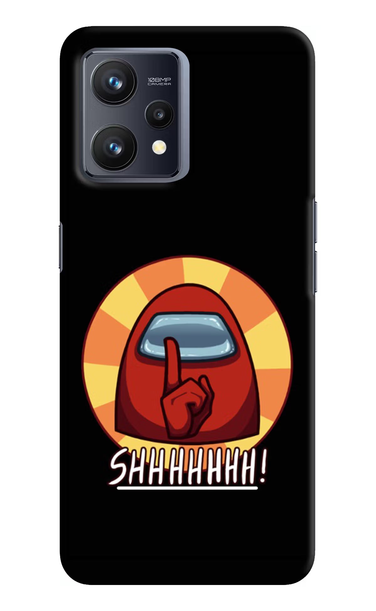 Among Us Shhh! Realme 9 4G Hard Case Back Cover by Casekaro