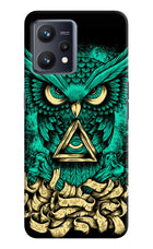 Green Owl Realme 9 4G Hard Case Back Cover by Casekaro