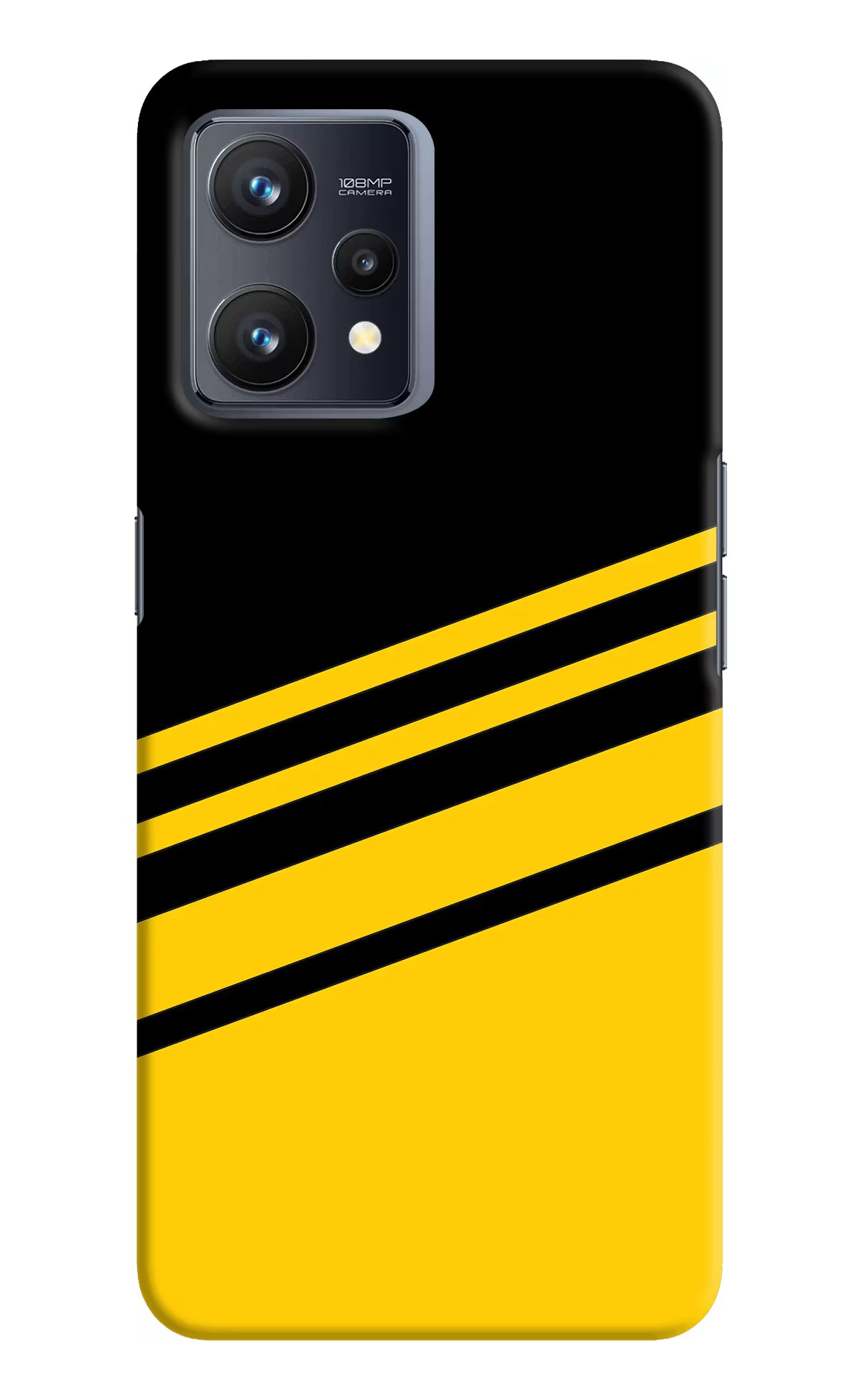 Yellow Shades Realme 9 4G Hard Case Back Cover by Casekaro