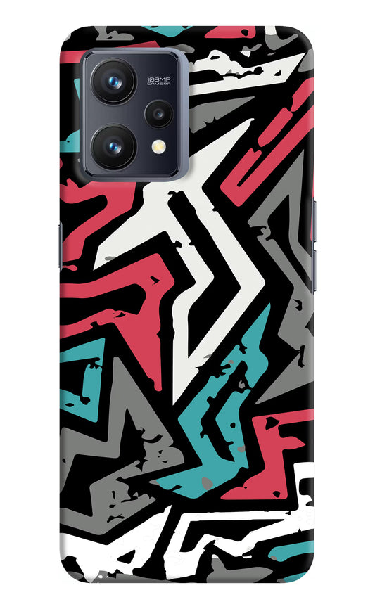 Geometric Graffiti Realme 9 4G Hard Case Back Cover by Casekaro