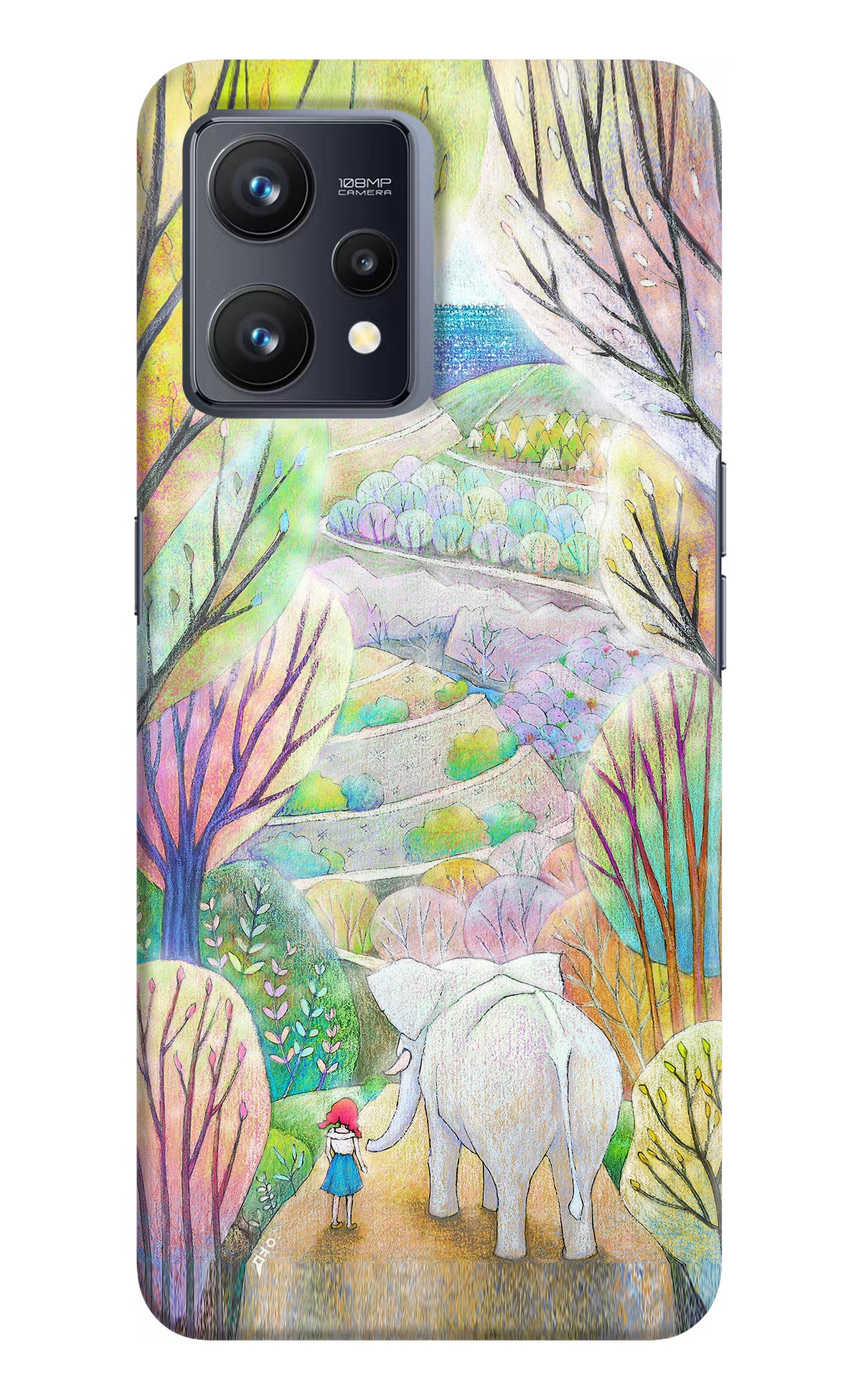 Nature Painting Realme 9 4G Hard Case Back Cover by Casekaro