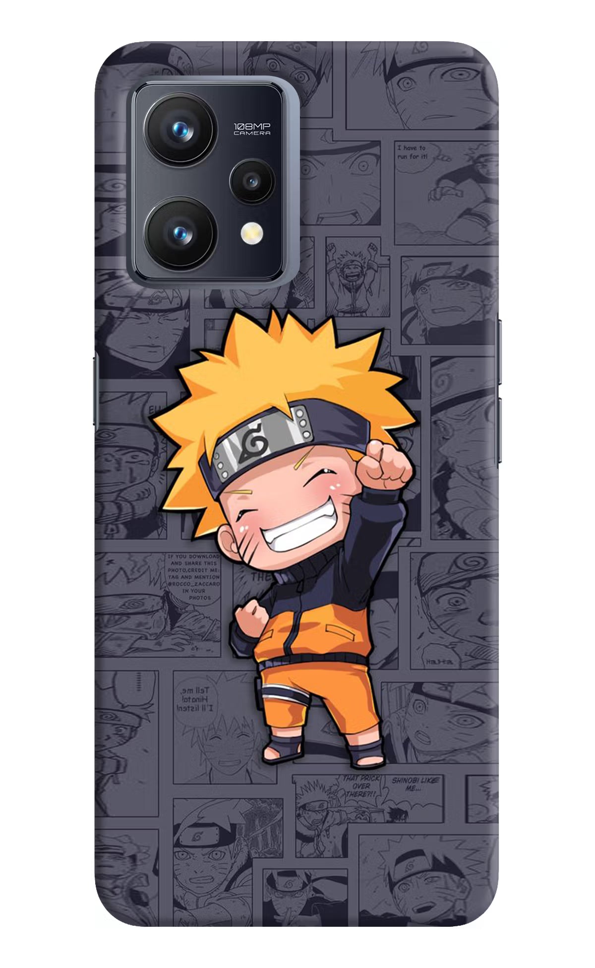 Chota Naruto Realme 9 4G Hard Case Back Cover by Casekaro