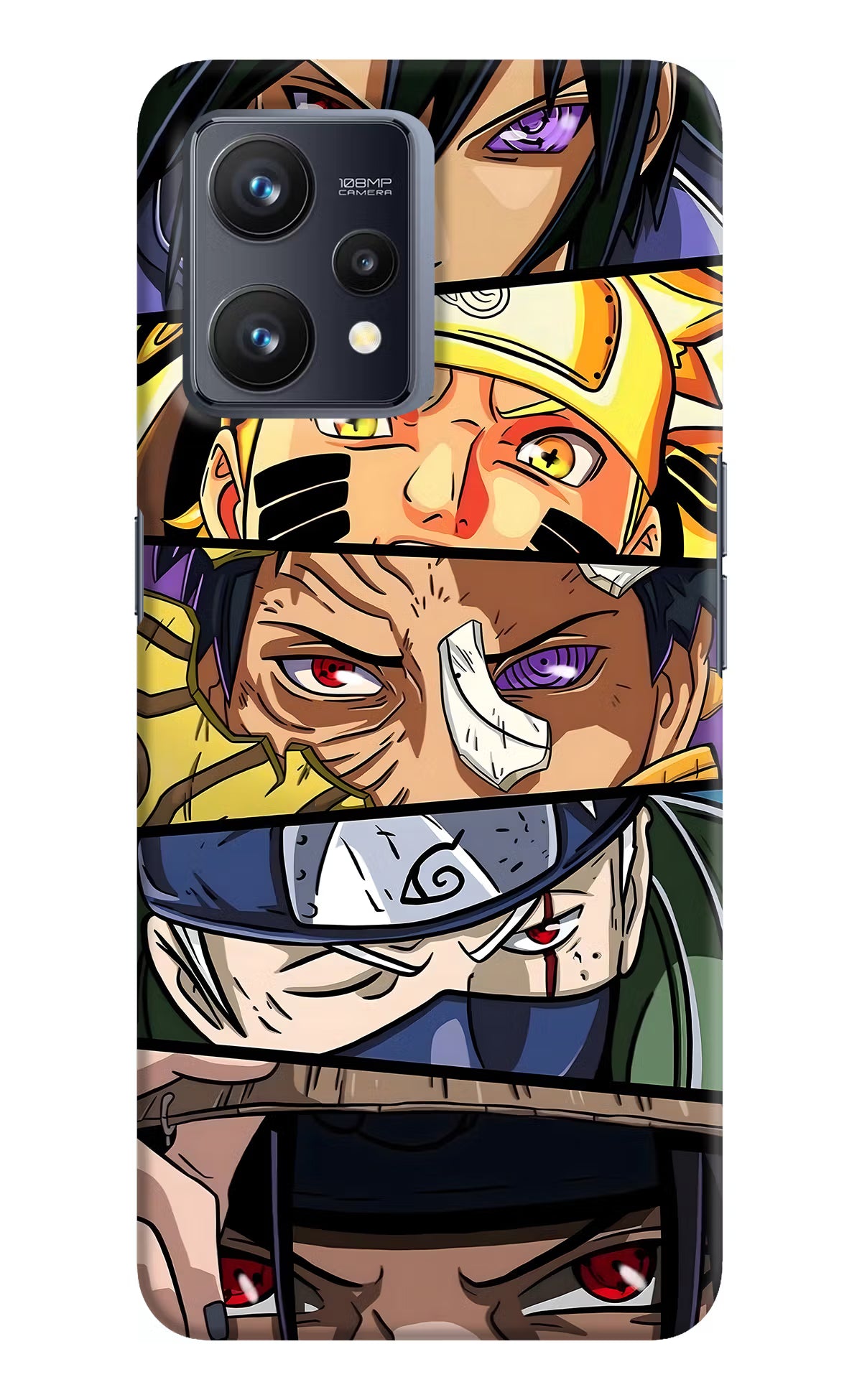 Naruto Character Realme 9 4G Hard Case Back Cover by Casekaro