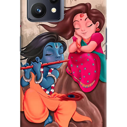 Radhe Krishna Realme 9 4G Hard Case Back Cover by Casekaro