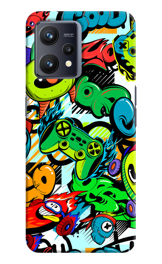 Game Doodle Realme 9 4G Hard Case Back Cover by Casekaro