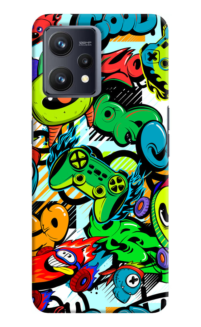 Game Doodle Realme 9 4G Hard Case Back Cover by Casekaro