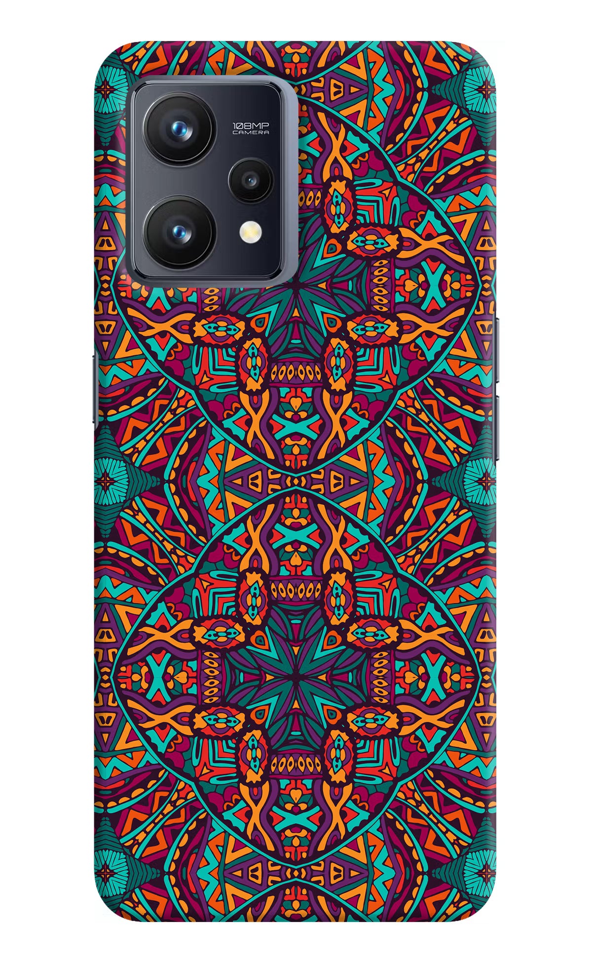 Colour Mandala Realme 9 4G Hard Case Back Cover by Casekaro