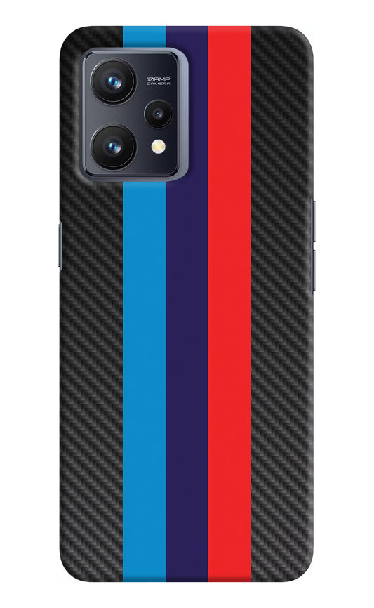 BMW Stripes Pattern Realme 9 4G Hard Case Back Cover by Casekaro