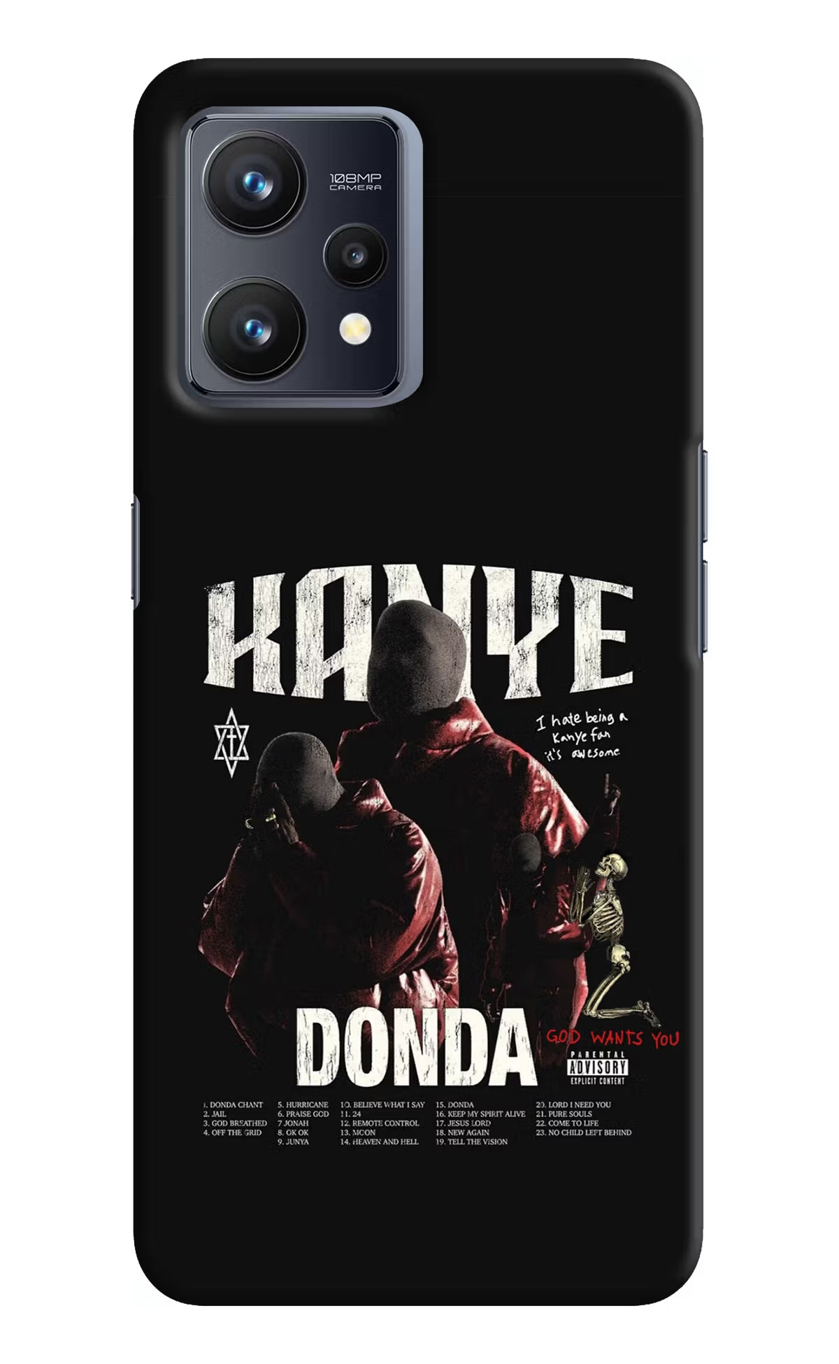 Donda Kanye West Realme 9 4G Hard Case Back Cover by Casekaro