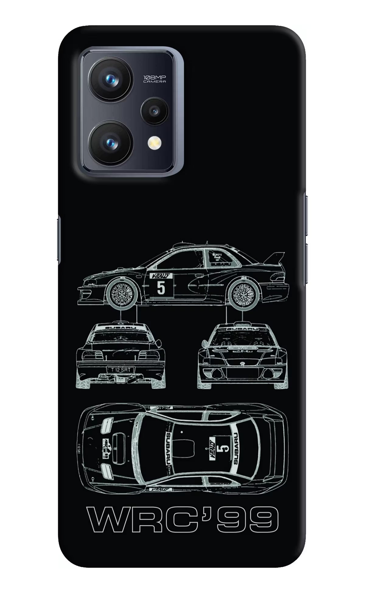 WRC'99 Realme 9 4G Hard Case Back Cover by Casekaro