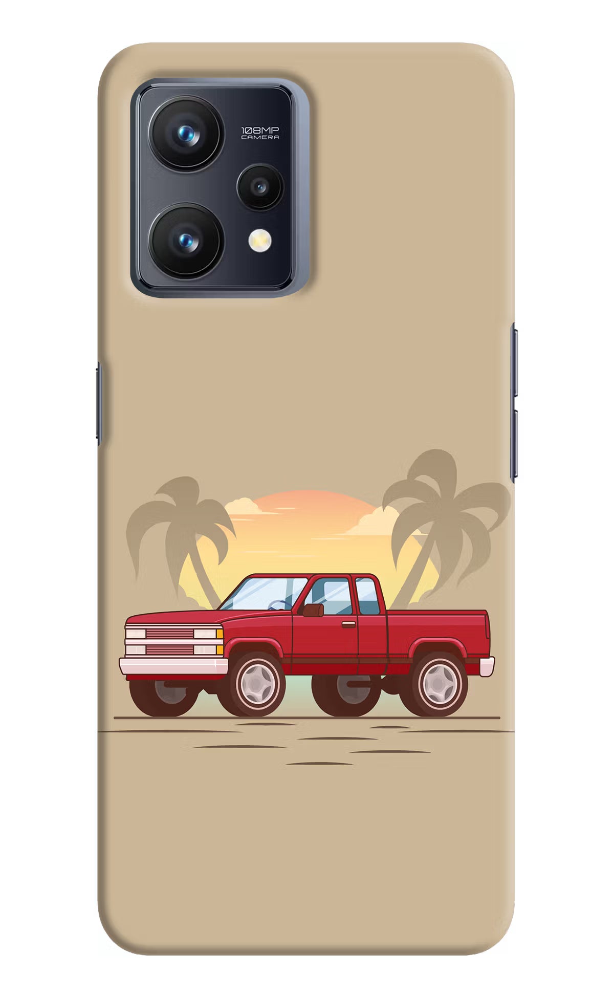 Desert Classic Drive Realme 9 4G Hard Case Back Cover by Casekaro