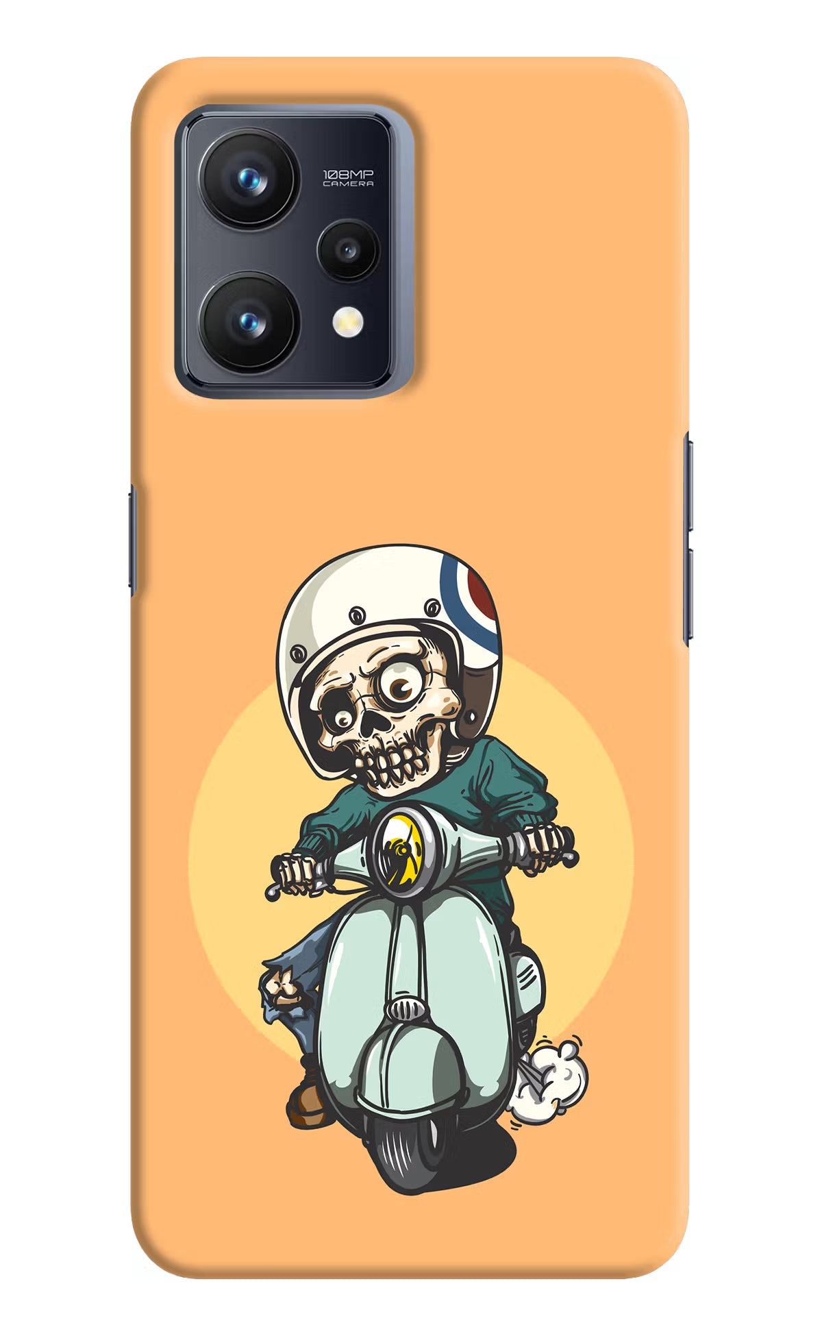 Undead Biker Realme 9 4G Hard Case Back Cover by Casekaro