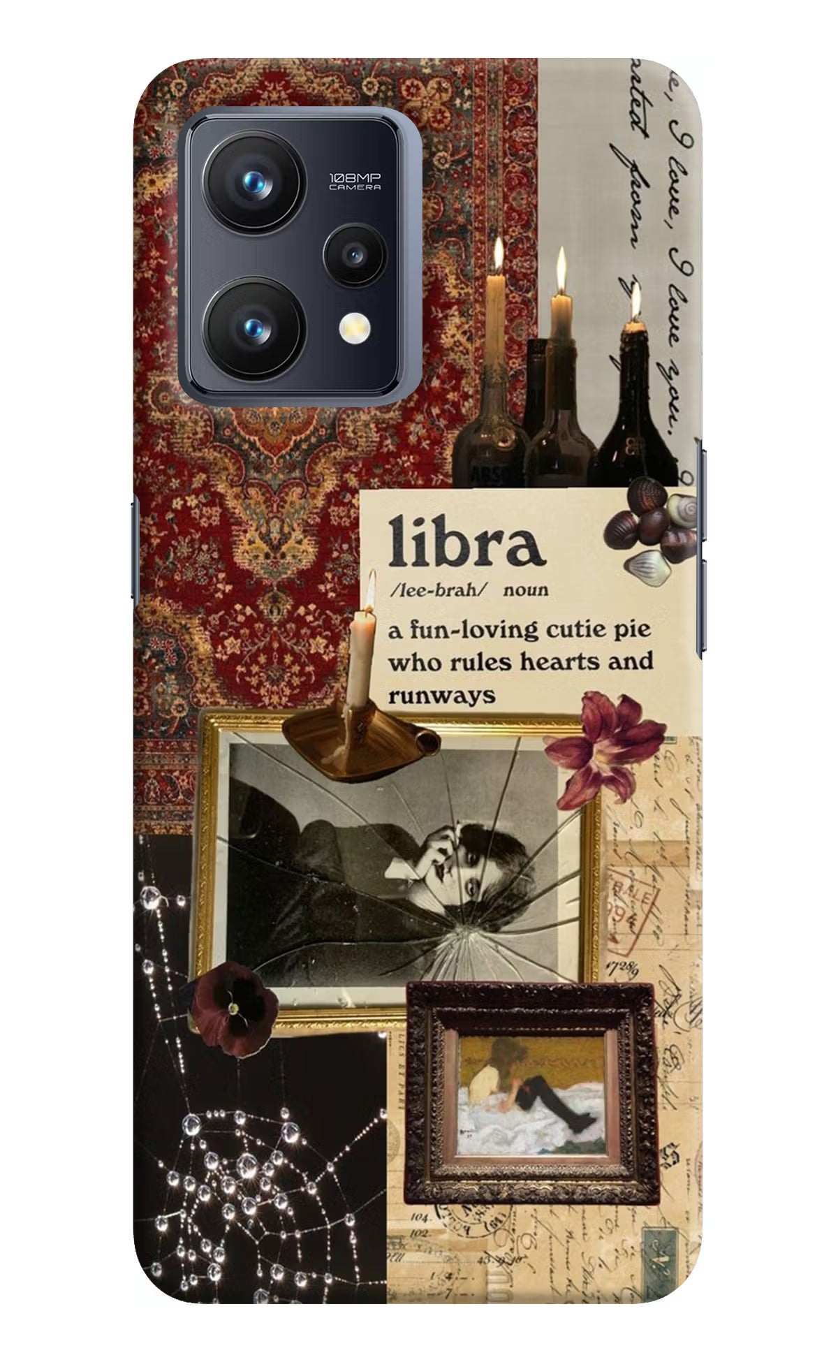 Libra Zodiac Realme 9 4G Hard Case Back Cover by Casekaro