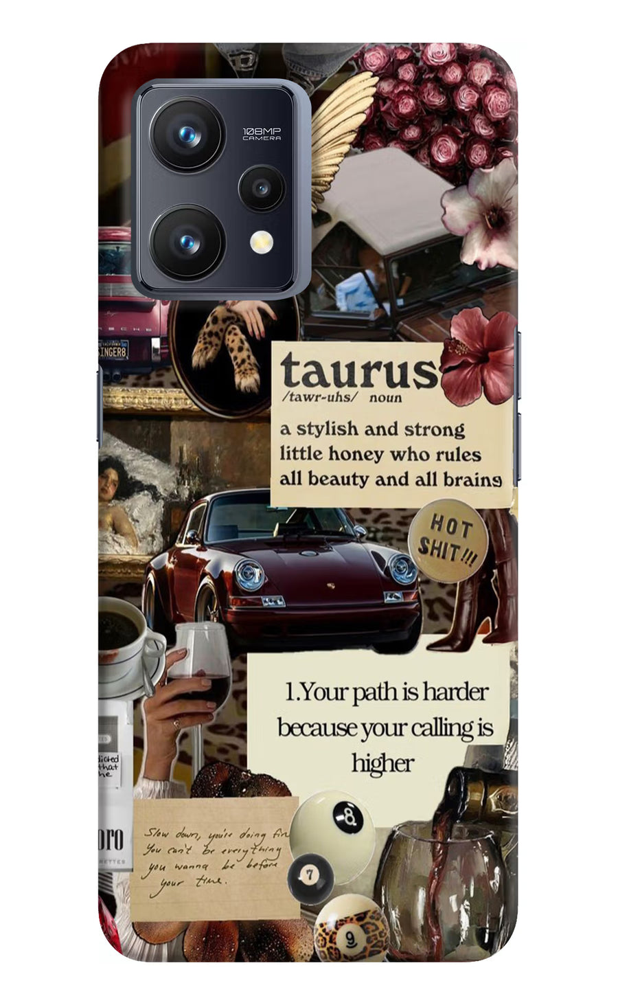 Taurus Zodiac Realme 9 4G Back Cover, Hard case