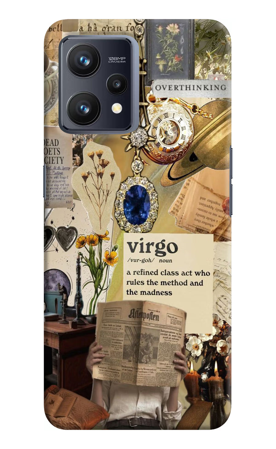 Virgo Zodiac Realme 9 4G Back Cover, Hard case