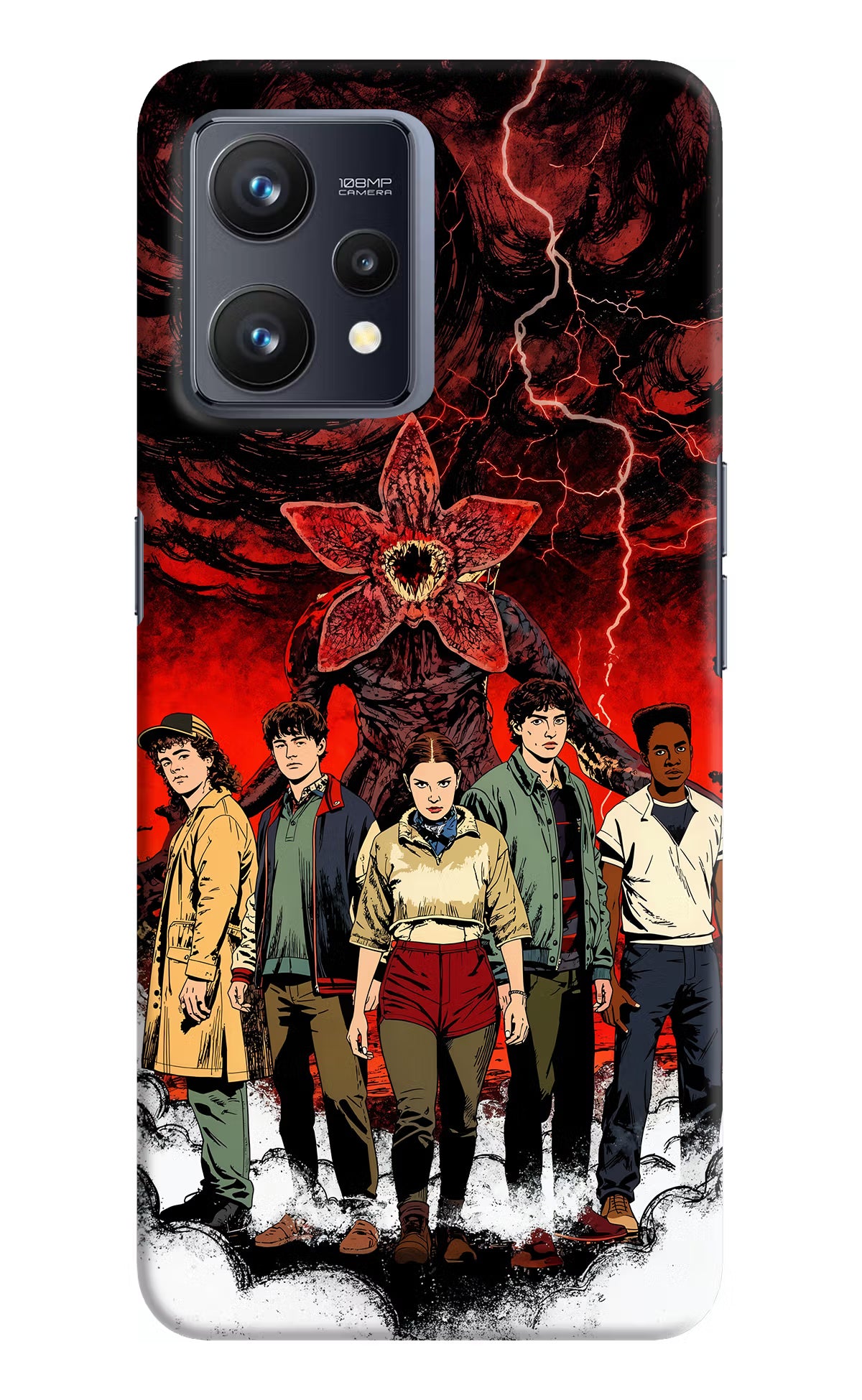 Ordinary Things Characters Realme 9 4G Hard Case Back Cover by Casekaro