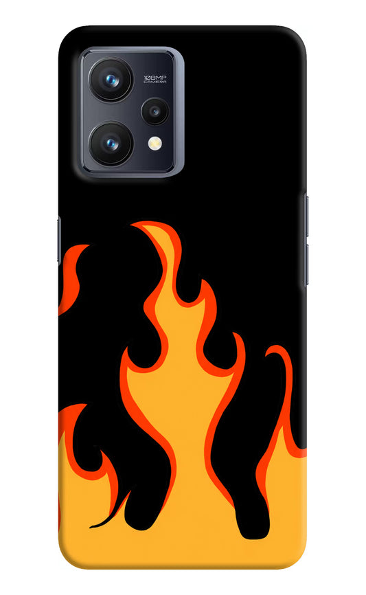 Fired Up – Black Realme 9 4G Hard Case Back Cover by Casekaro