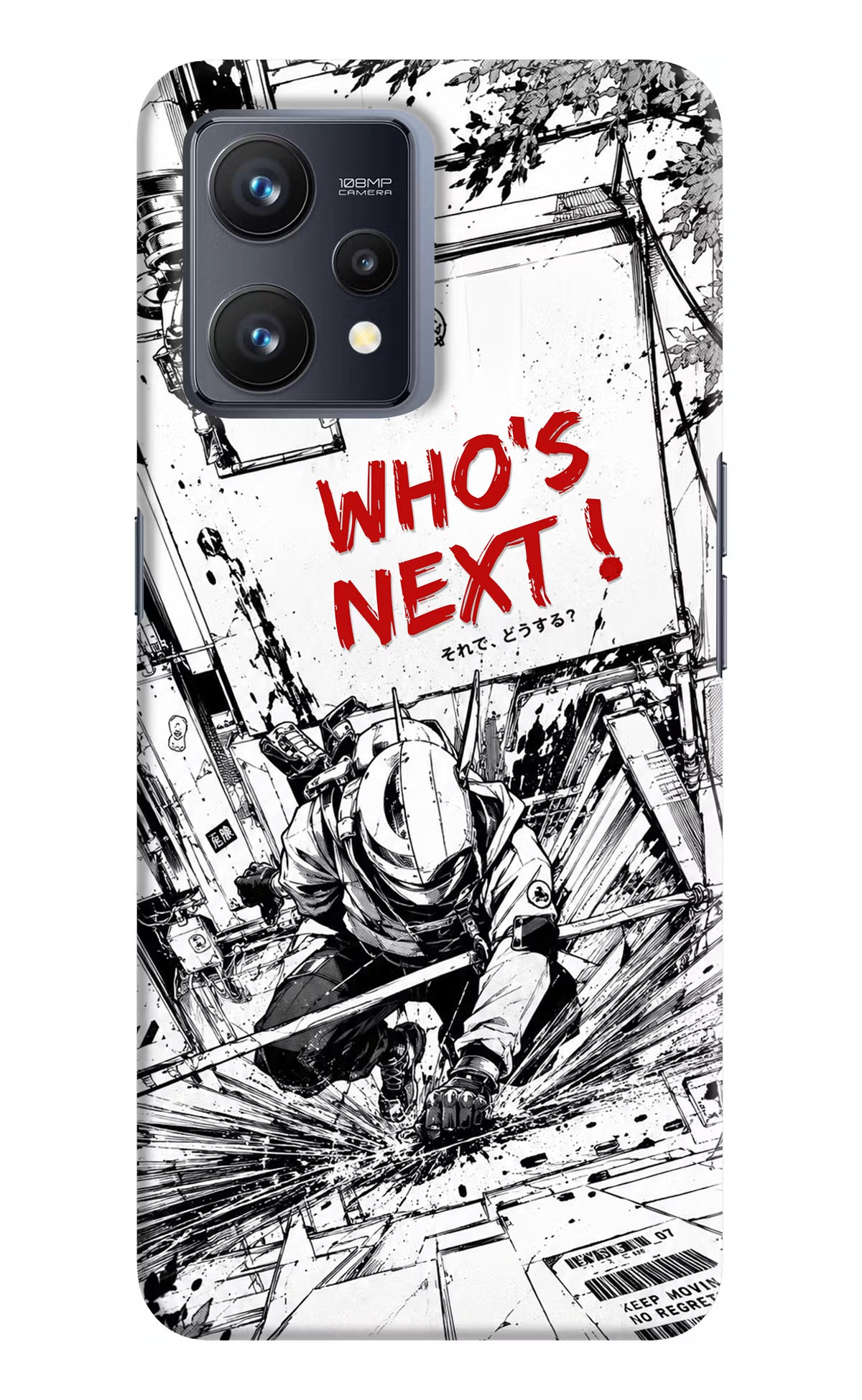 Who's Next Realme 9 4G Hard Case Back Cover by Casekaro