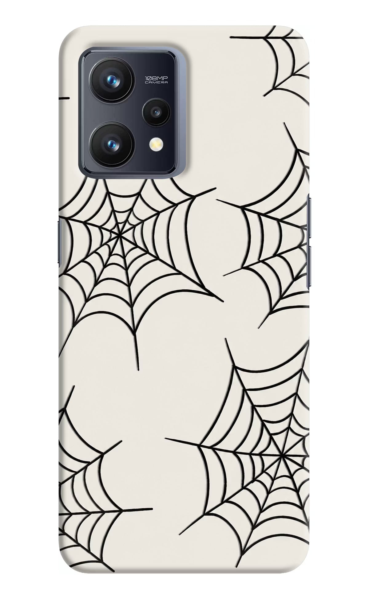 Spider Web Realme 9 4G Hard Case Back Cover by Casekaro