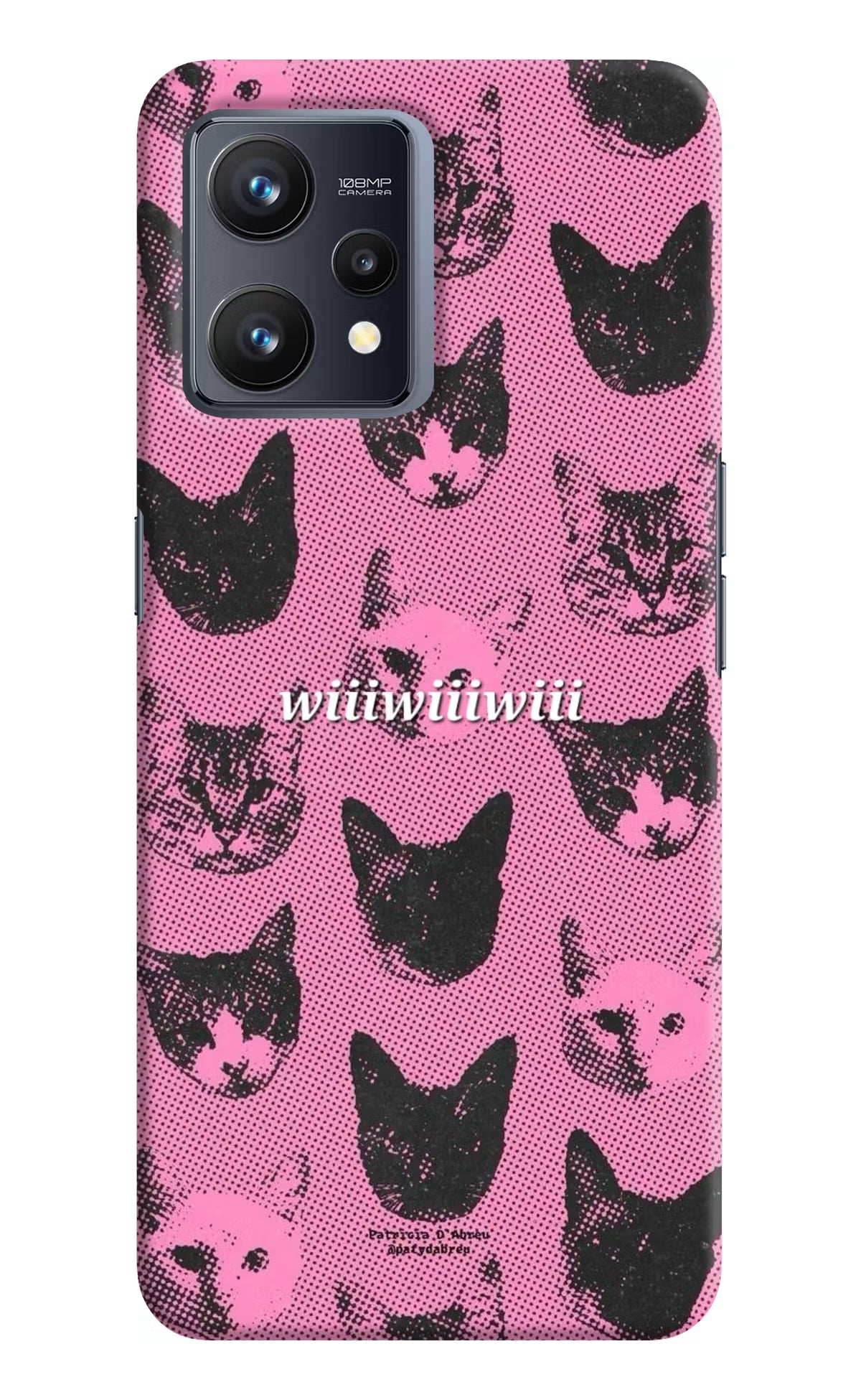 Pink Cats Realme 9 4G Back Cover