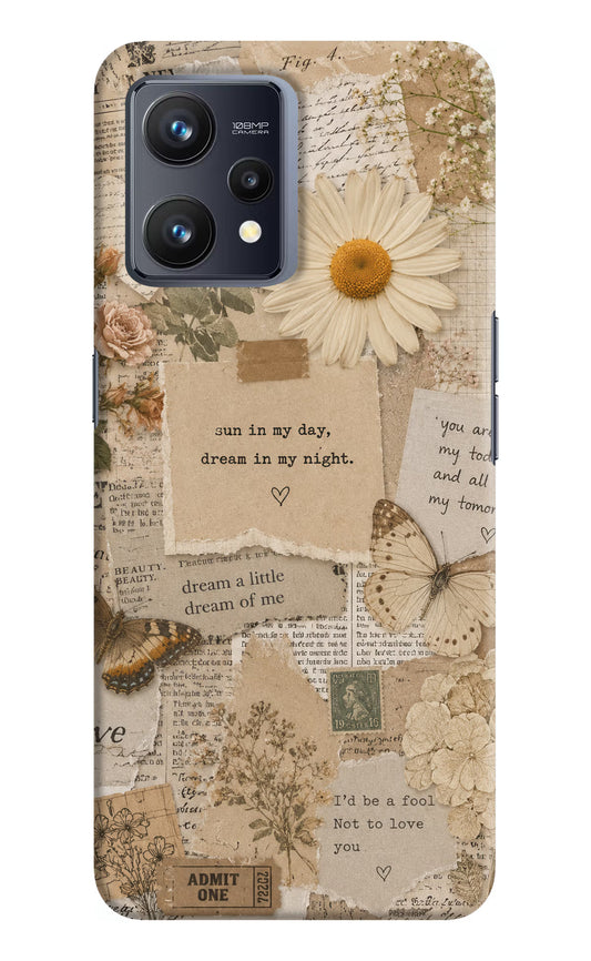 Vintage case Realme 9 4G Back Cover