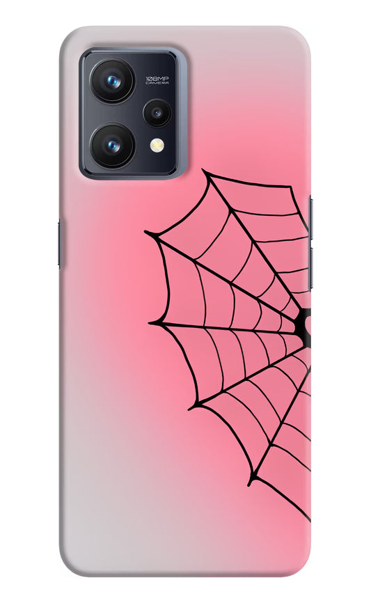 Pink Web Realme 9 4G Hard Case Back Cover by Casekaro