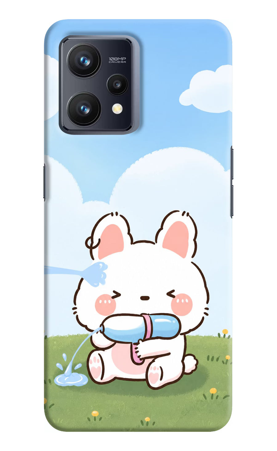 Bunny Treat Realme 9 4G Back Cover, Hard case