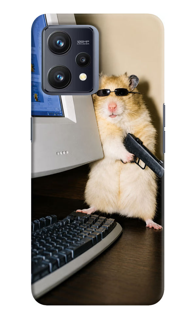 Hacker Hamster Realme 9 4G Hard Case Back Cover by Casekaro
