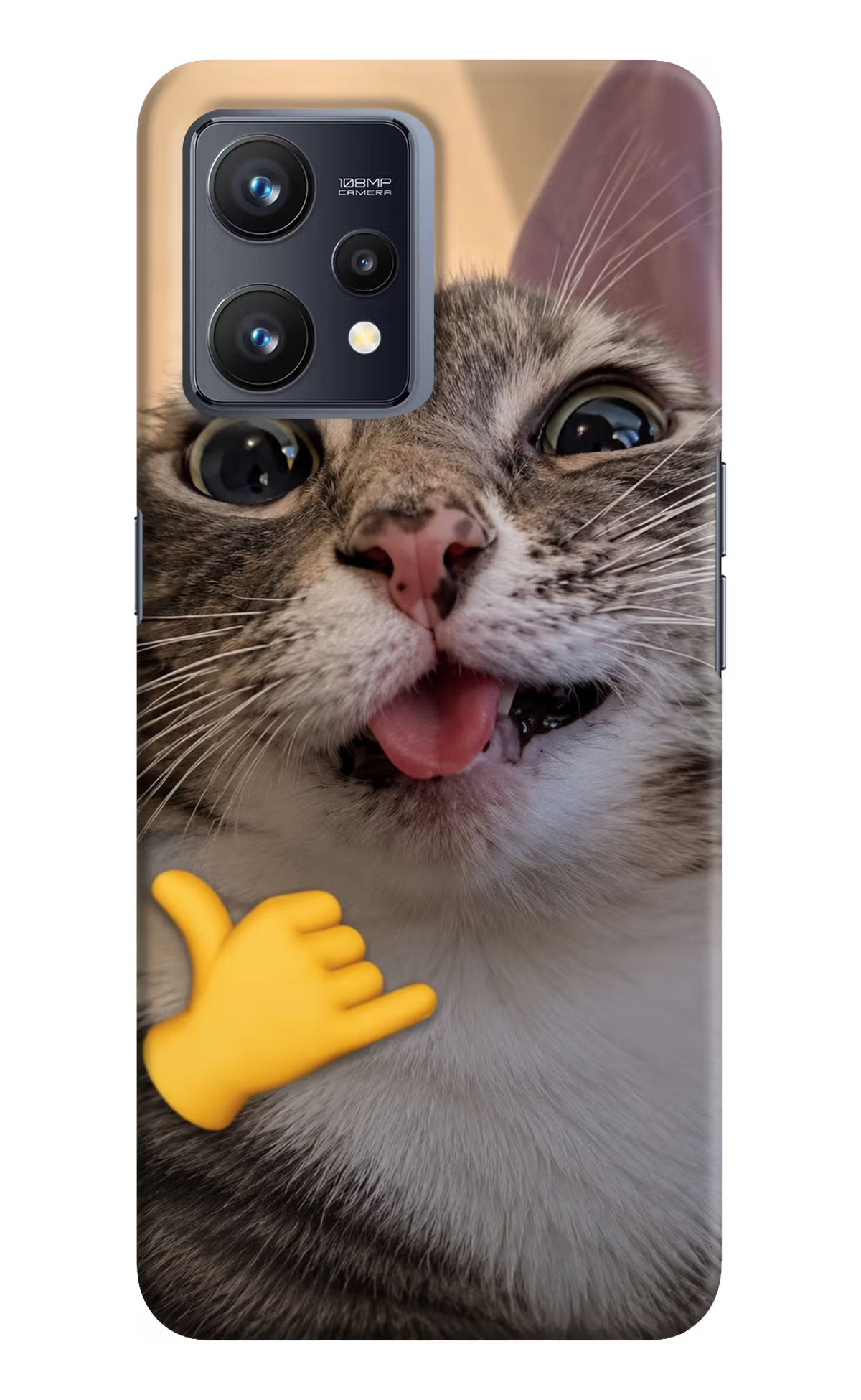 Silly Cat Call Realme 9 4G Back Cover