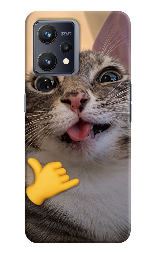 Silly Cat Call Realme 9 4G Hard Case Back Cover by Casekaro