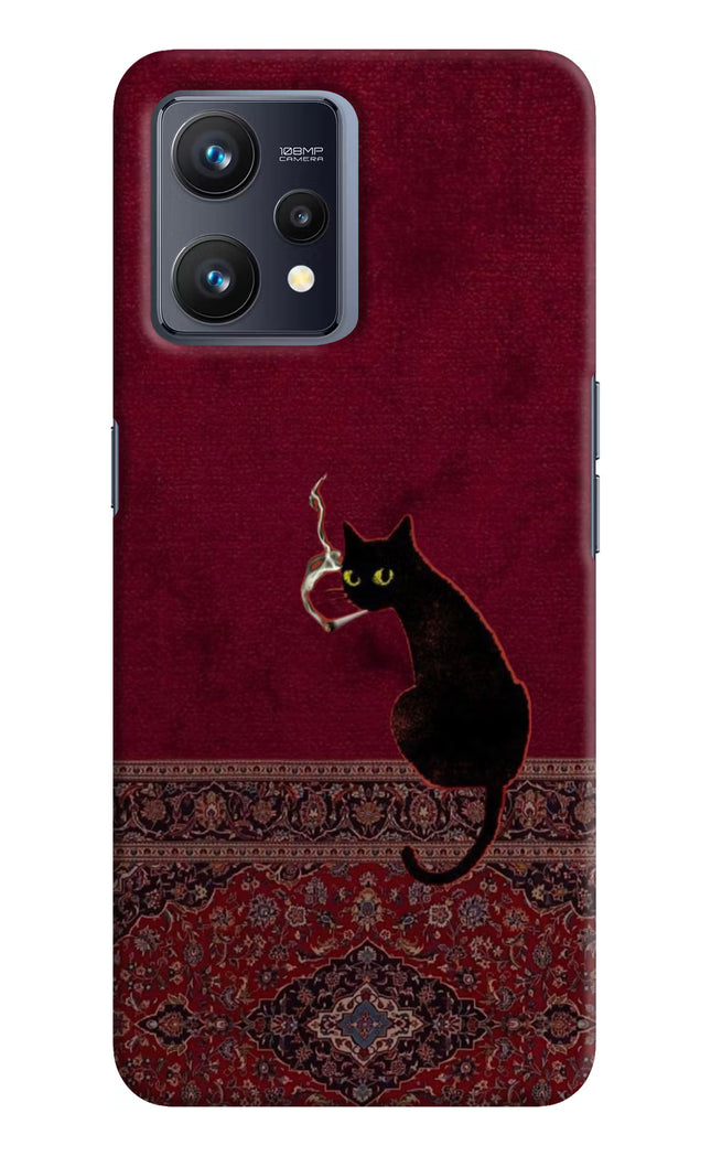 Midnight Cat Realme 9 4G Hard Case Back Cover by Casekaro