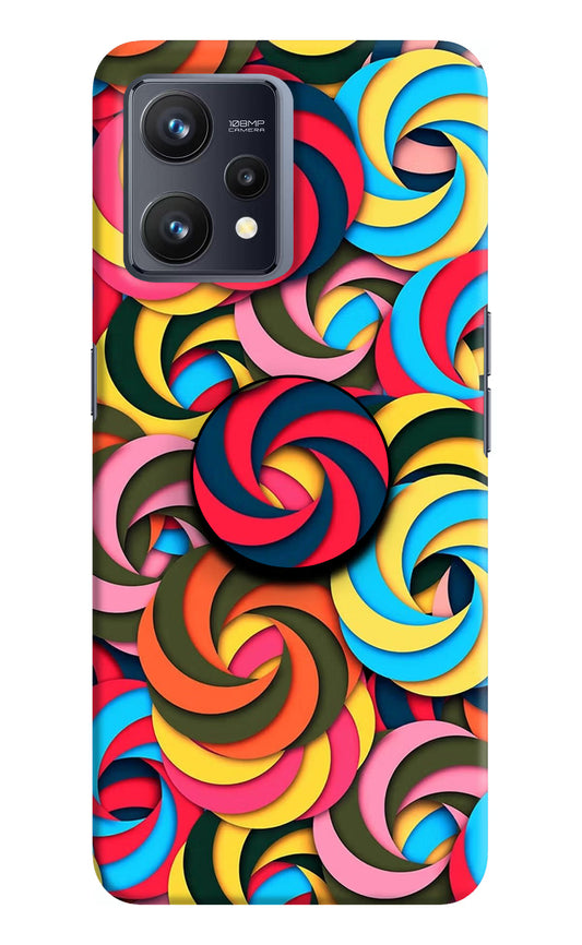 Spiral Pattern Realme 9 4G Pop Case by Casekaro