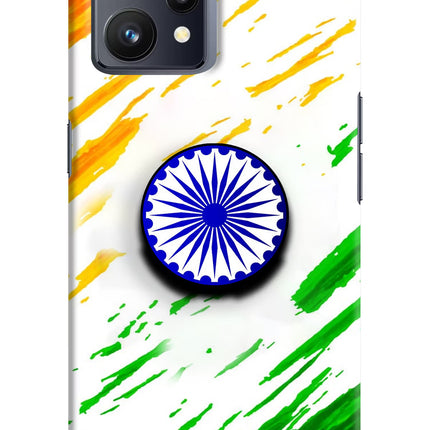 Indian Flag Ashoka Chakra Realme 9 4G Pop Case by Casekaro