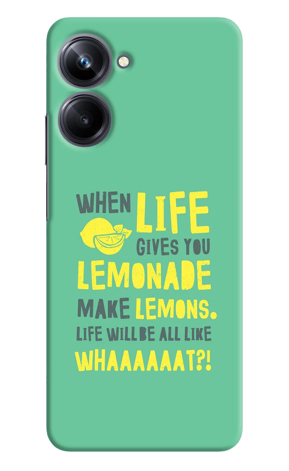 Quote Realme 10 Pro 5G Hard Case Back Cover by Casekaro