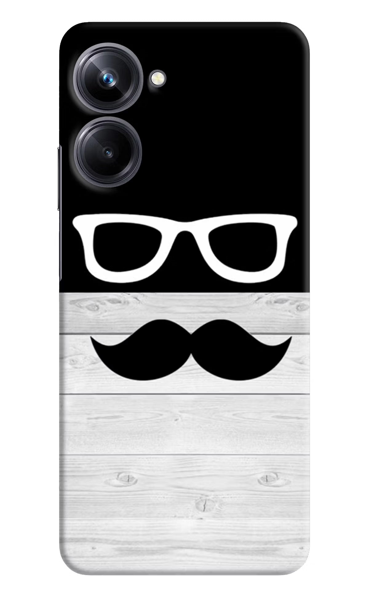 Mustache Realme 10 Pro 5G Hard Case Back Cover by Casekaro