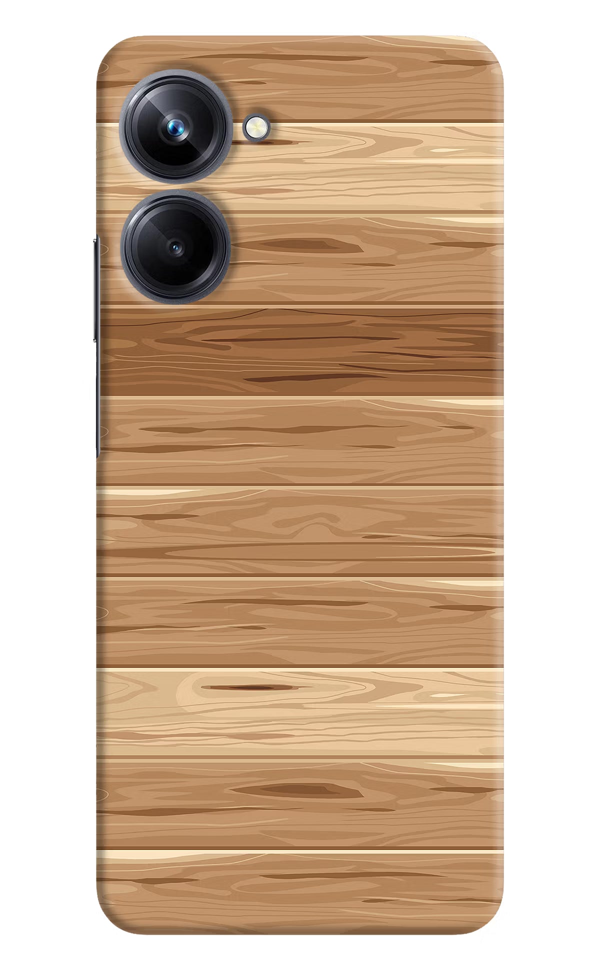 Wooden Vector Realme 10 Pro 5G Hard Case Back Cover by Casekaro