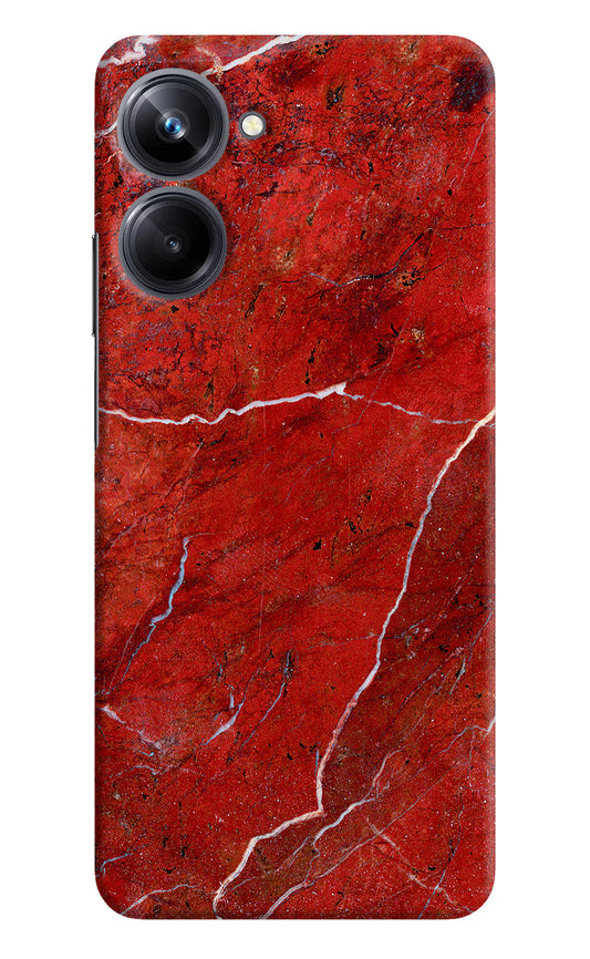 Red Marble Design Realme 10 Pro 5G Hard Case Back Cover by Casekaro