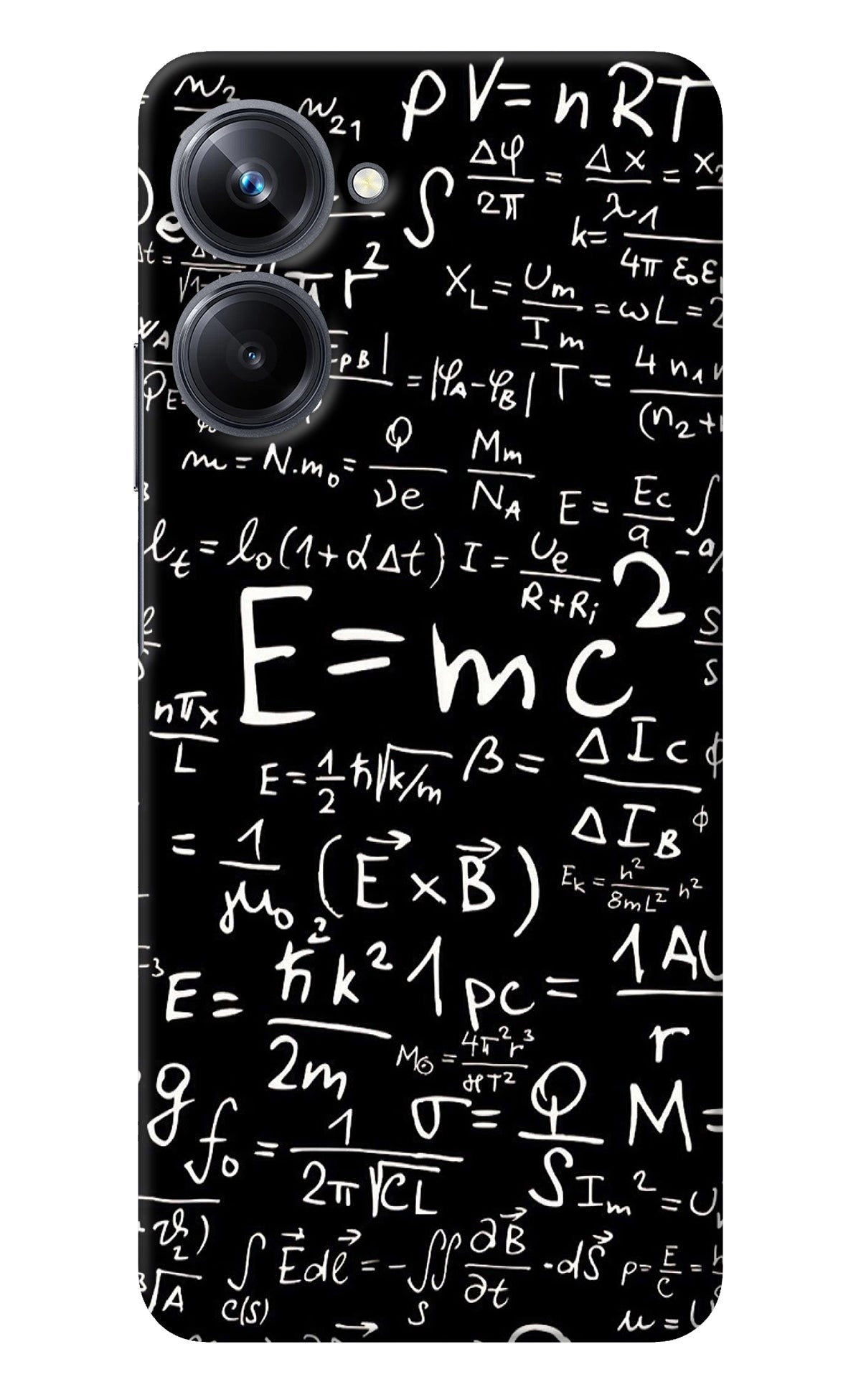 Physics Albert Einstein Formula Realme 10 Pro 5G Back Cover